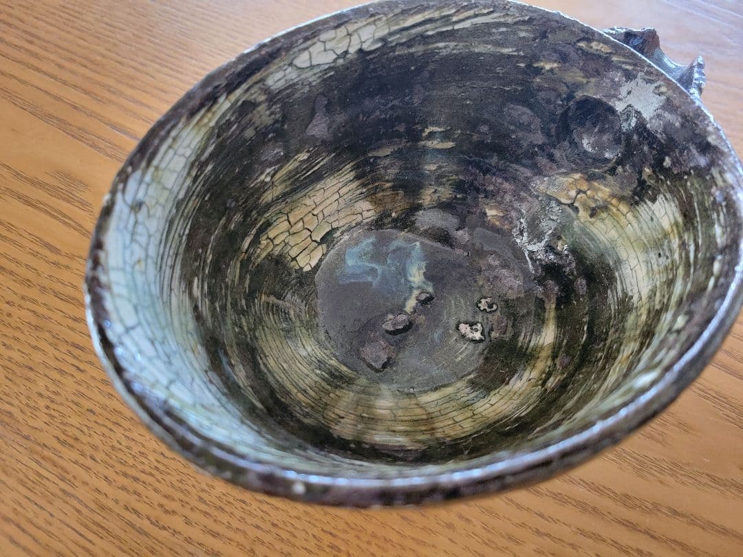 唐津焼　刷毛目　片口酒器