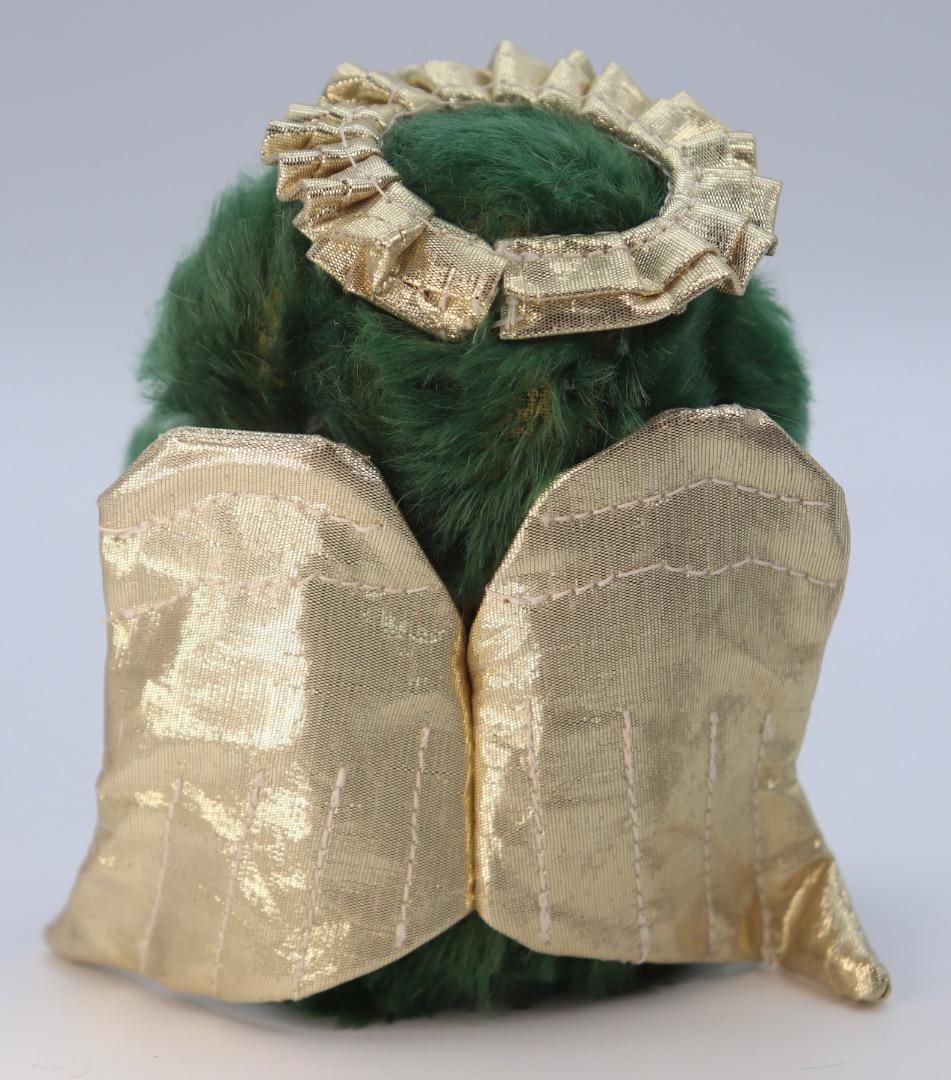 MerryThought 限定版 天使のクマ 緑