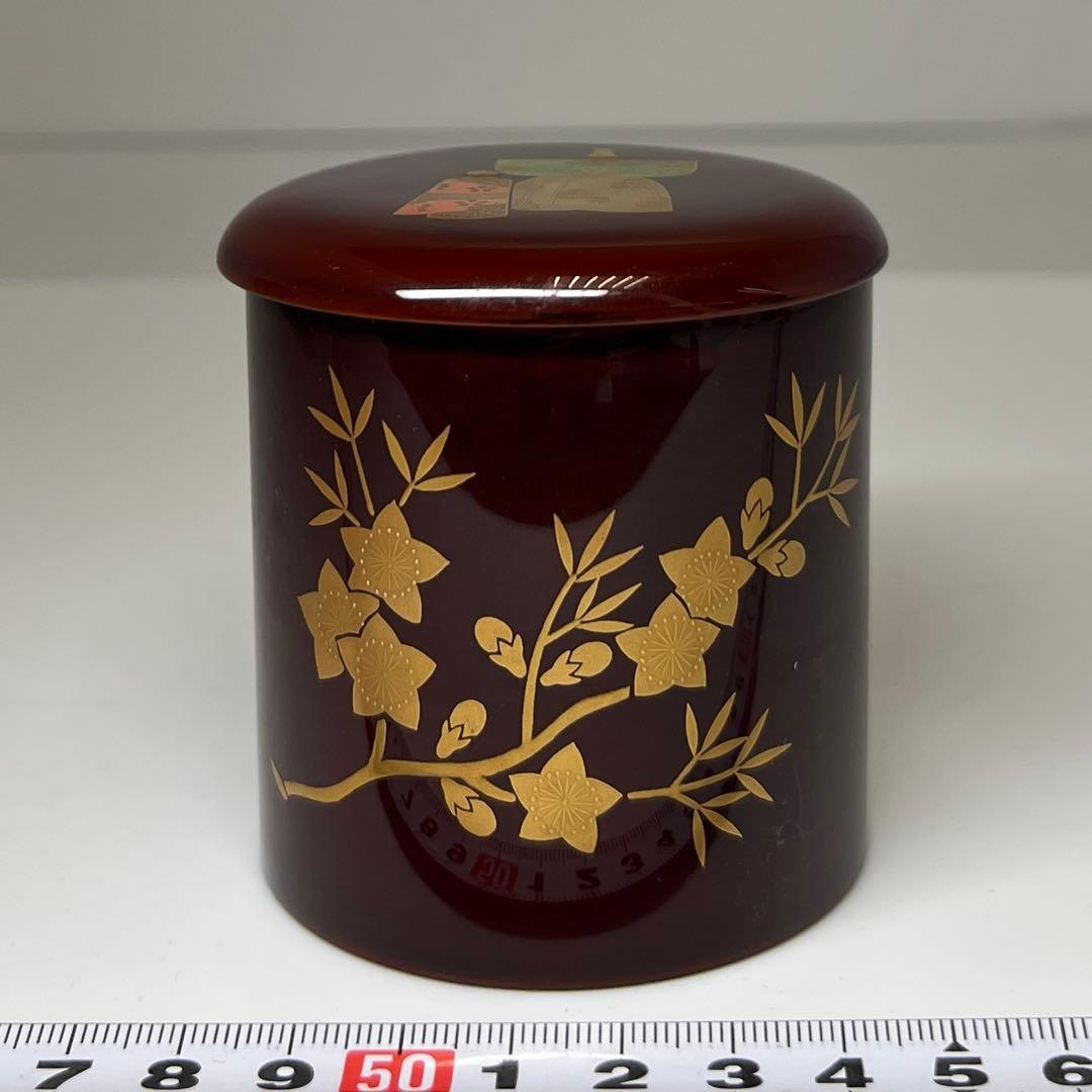 道場宗廣 立雛 寸切茶器 共箱 高さ7.5cm 東キ7-1122☆2F