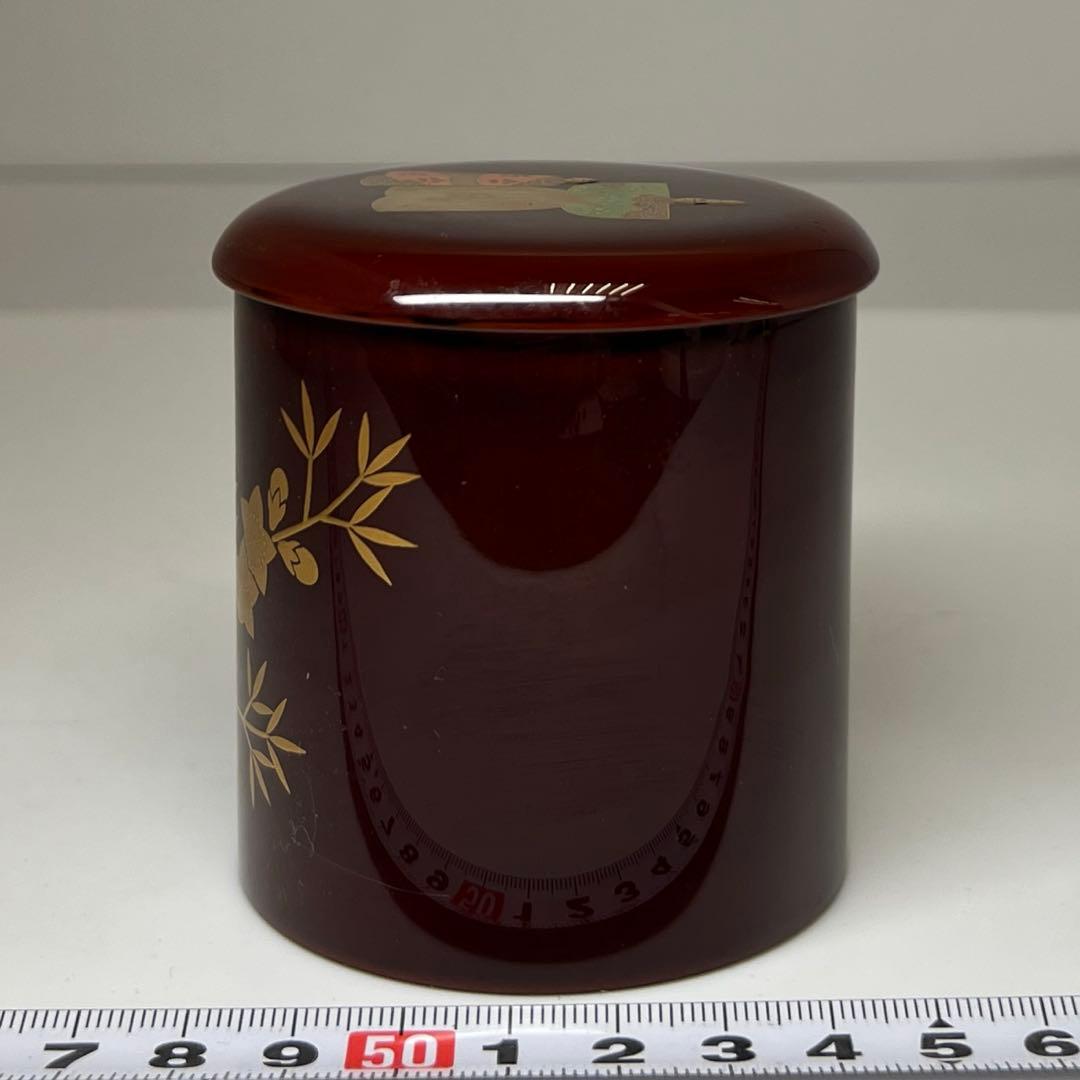 道場宗廣 立雛 寸切茶器 共箱 高さ7.5cm 東キ7-1122☆2F