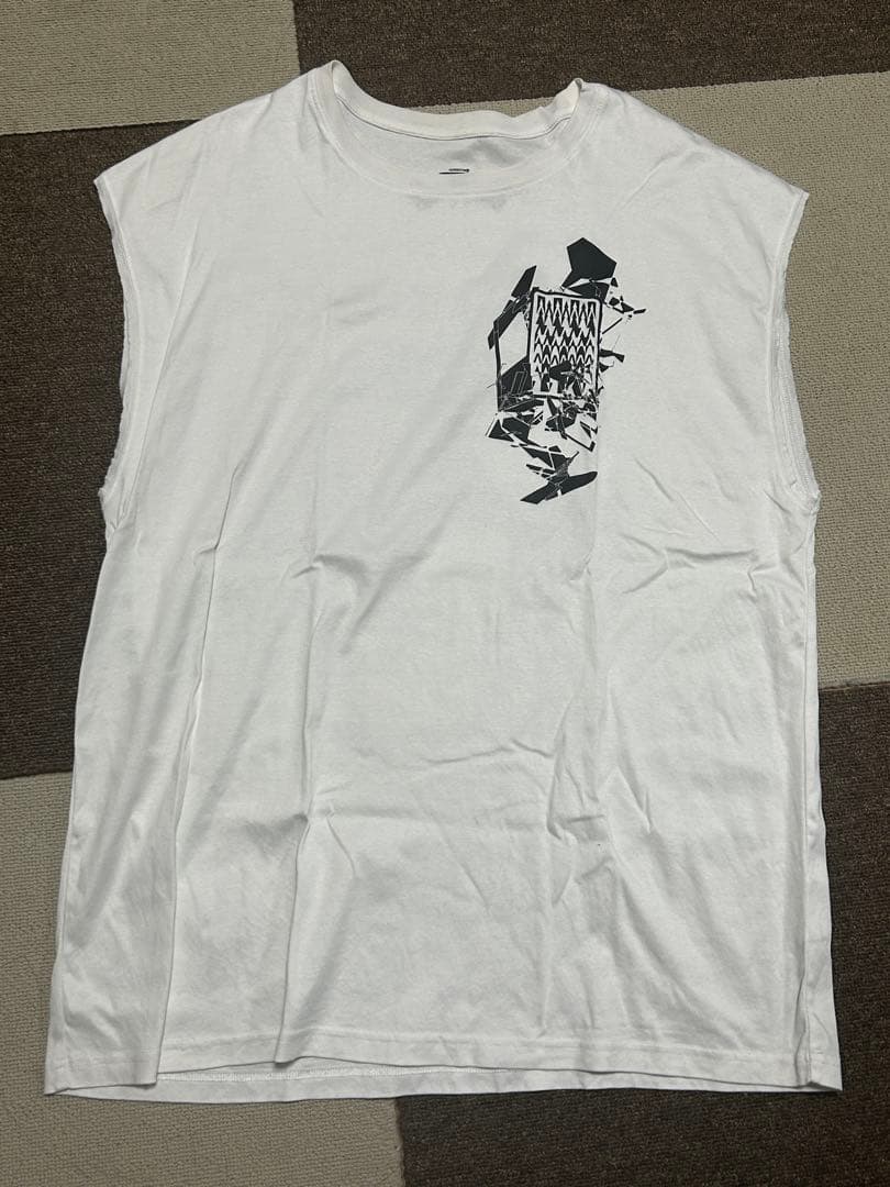 ACRONYM S25-PR-B ノースリーブTシャツ ホワイト