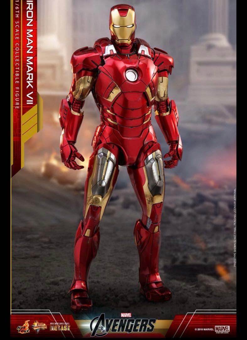 アイアンマン マーク7 ダイキャスト フィギュア