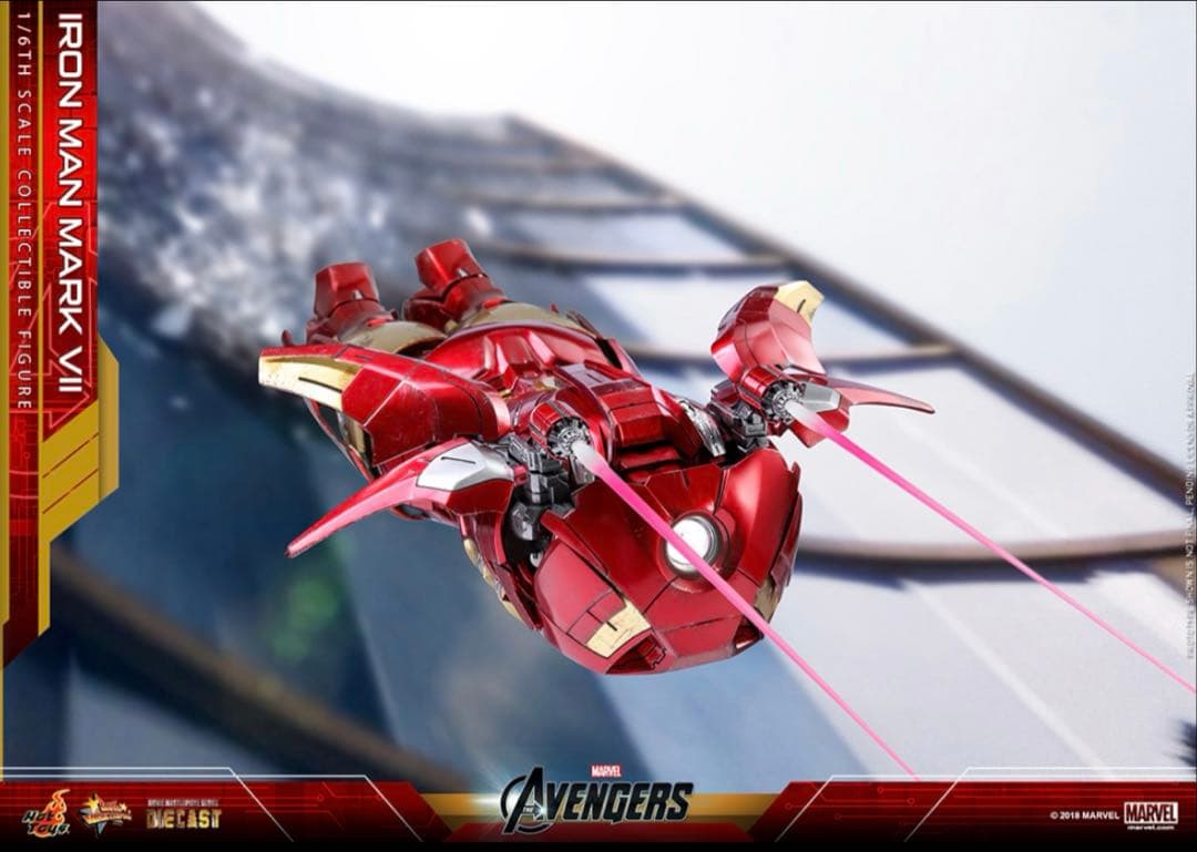 アイアンマン マーク7 ダイキャスト フィギュア
