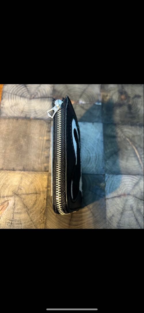 ハンドメイド　fukulowleather L字ファスナーウォレット