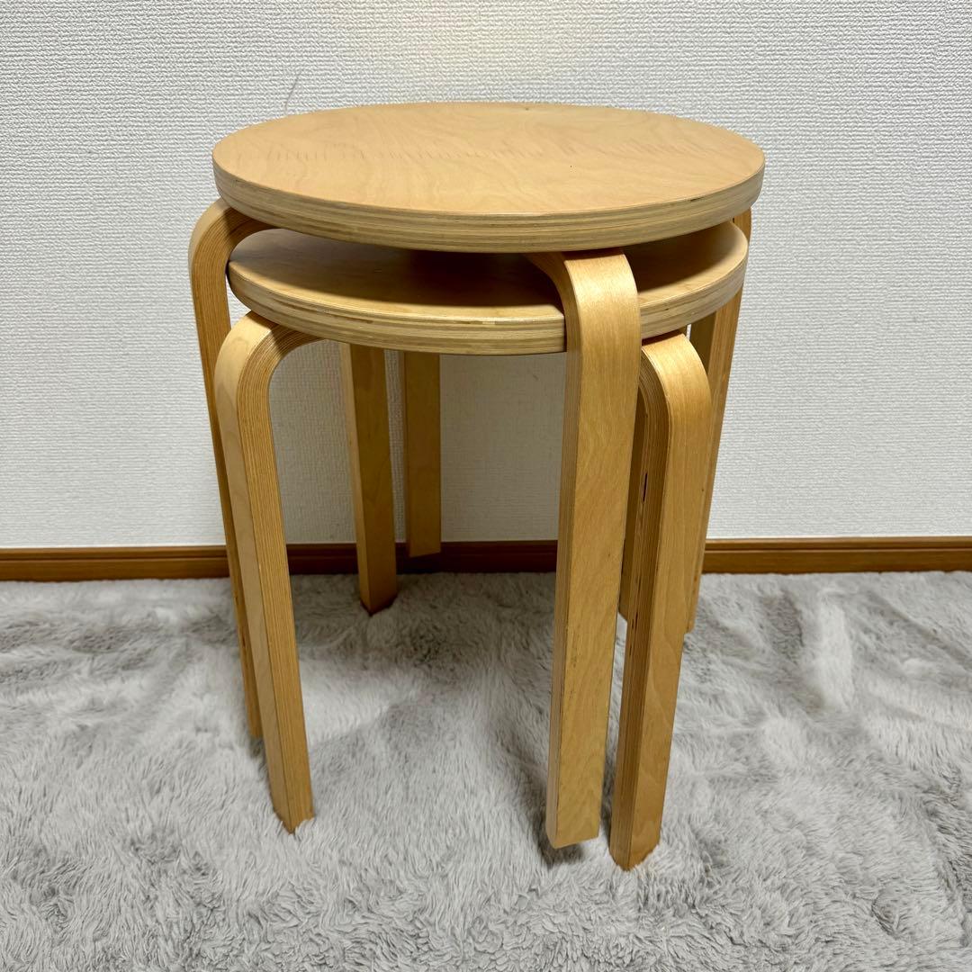 IKEA FROSTA フロスタ スツール 2脚セット