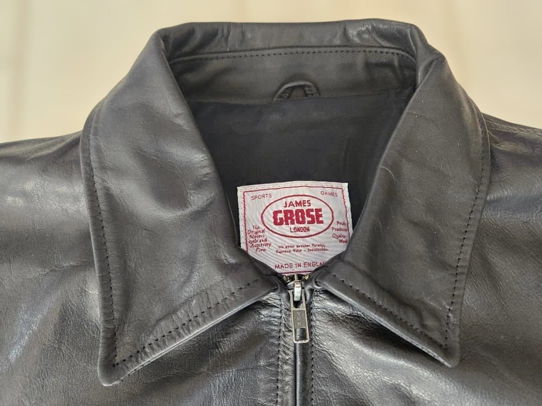 JAMES GROSE ジェームスグロース　レザージャケット