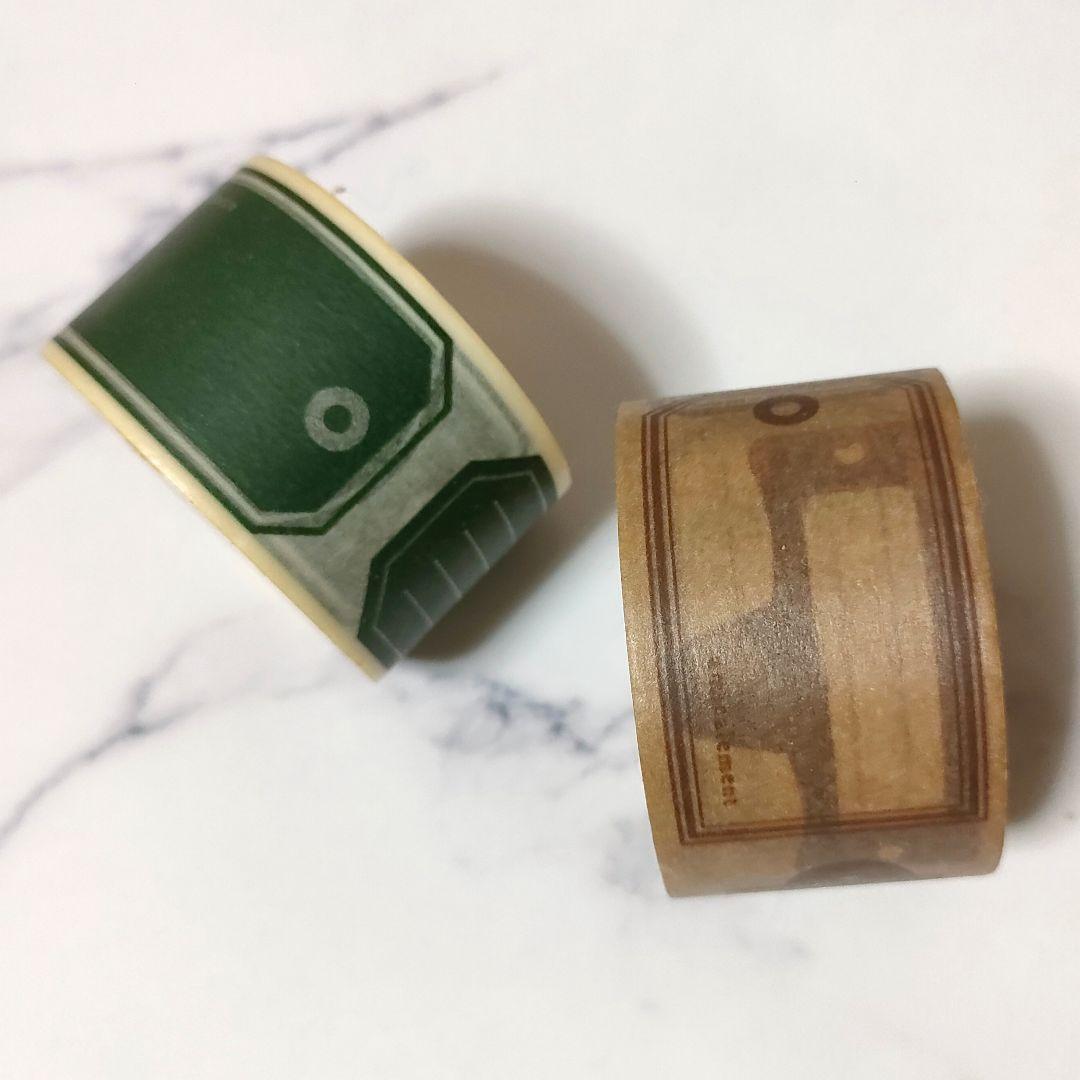 廃盤マステ 幅広マステ 枠 メッセージ ラベル マスキングテープ レア 貴重