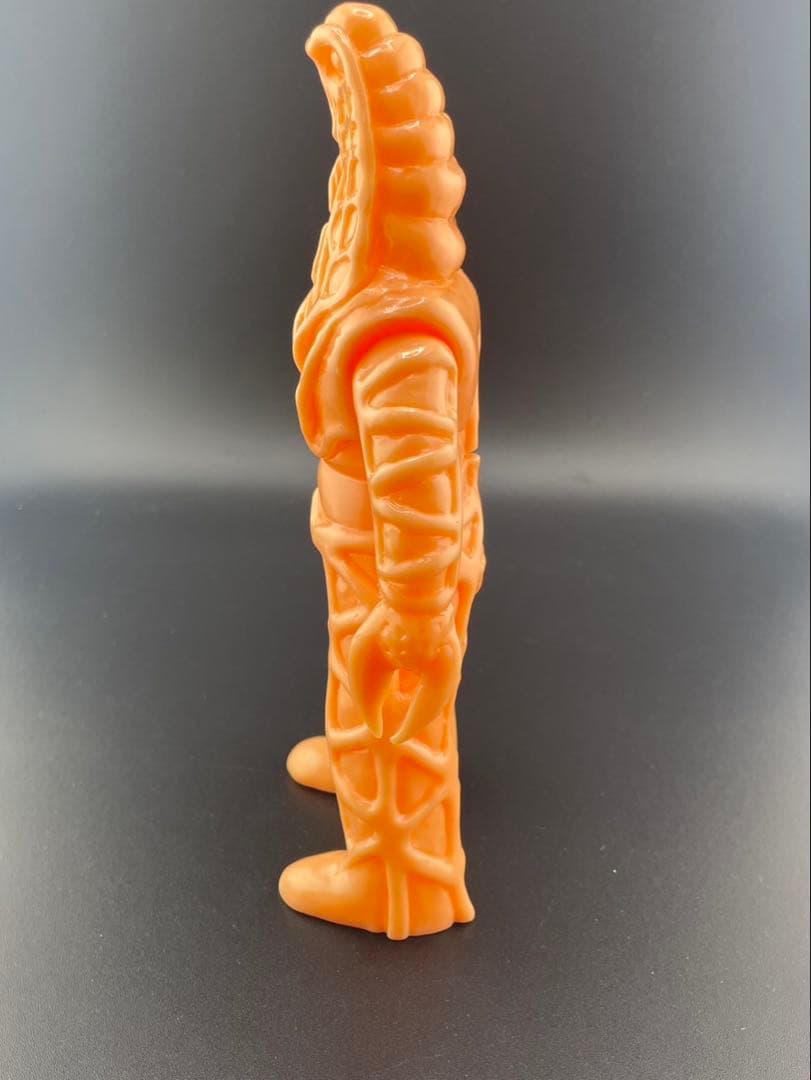 【中古品】　ゴドラ星人　未鮮色　ブルマァク　円谷プロ　怪獣　ソフビ　フィギュア