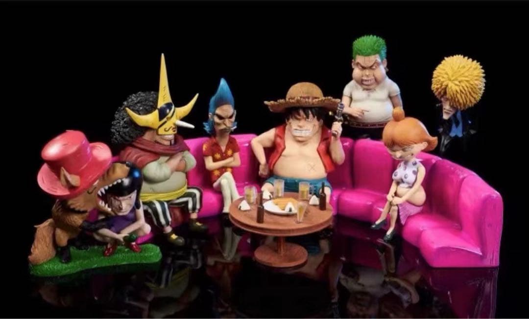 ワンピース 麦わらの一味 ガレージキット ガレキ スタチュー③