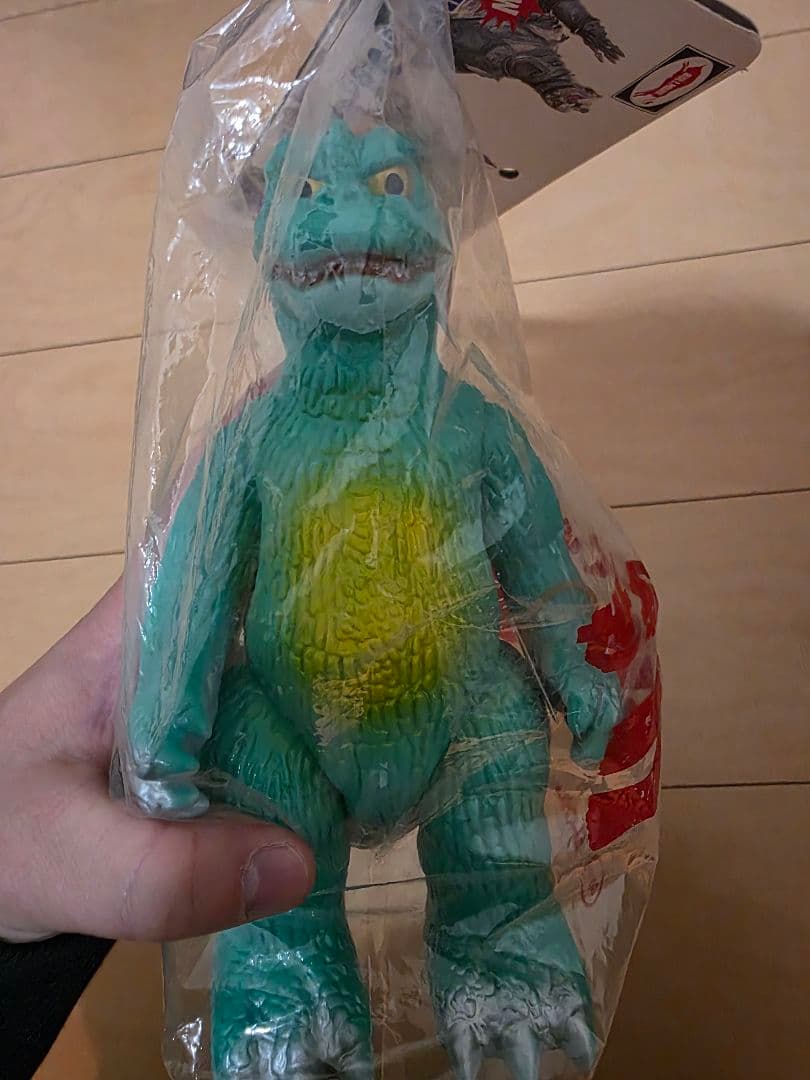 M1号 ゴジラ1974ソフビ　ブルファク怪獣シリーズ