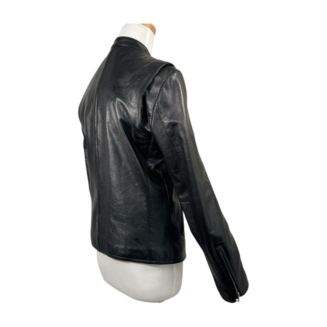 美品/メンテ済 リチウムオム 牛革ライダース 48 タイト riri