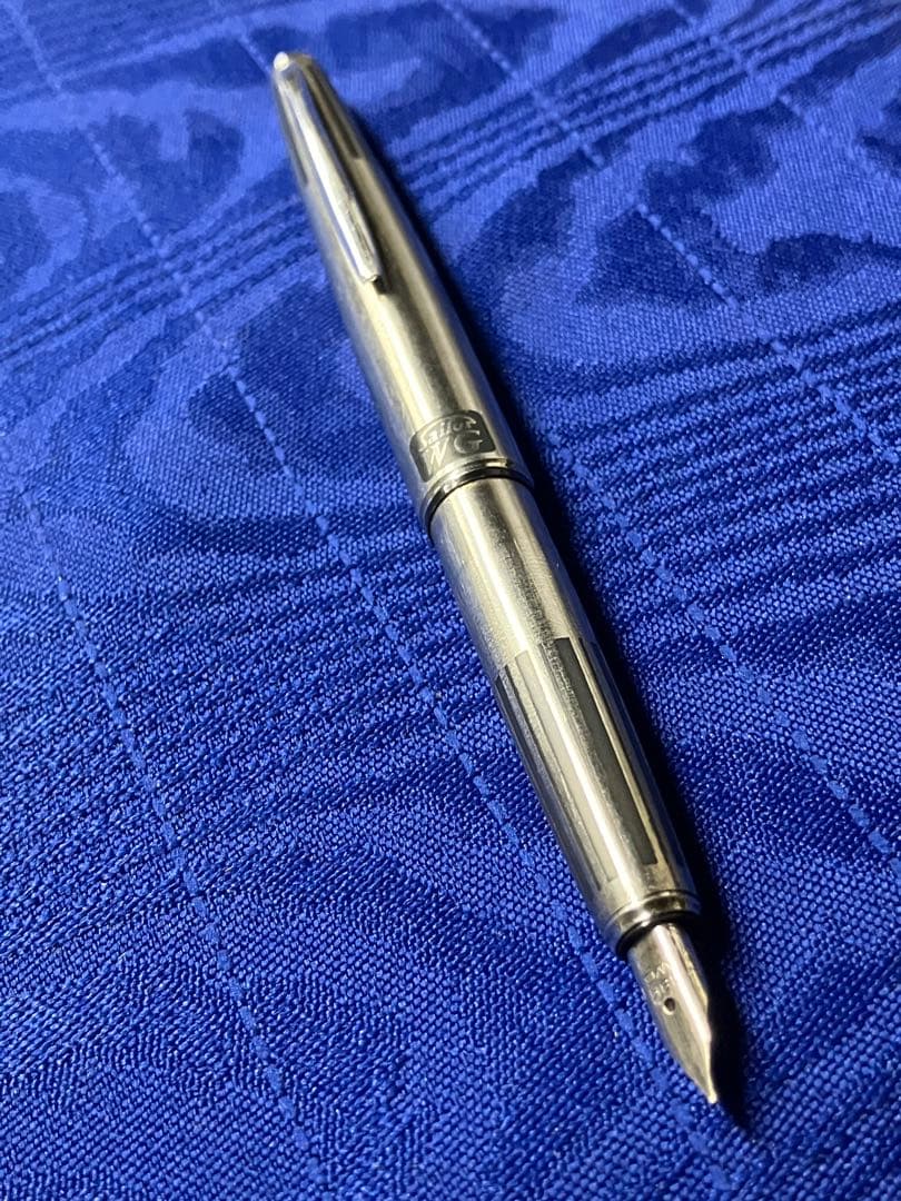 セーラー万年筆　WG レア廃盤品　昭和レトロ　18k ステンレスストラ