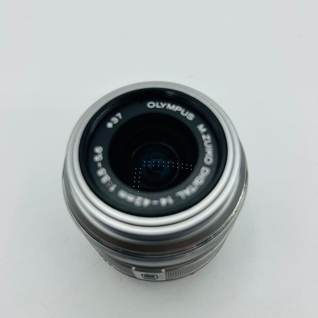 オリンパス電動パンケーキレンズ M.ZUIKO 14-42mm sliver