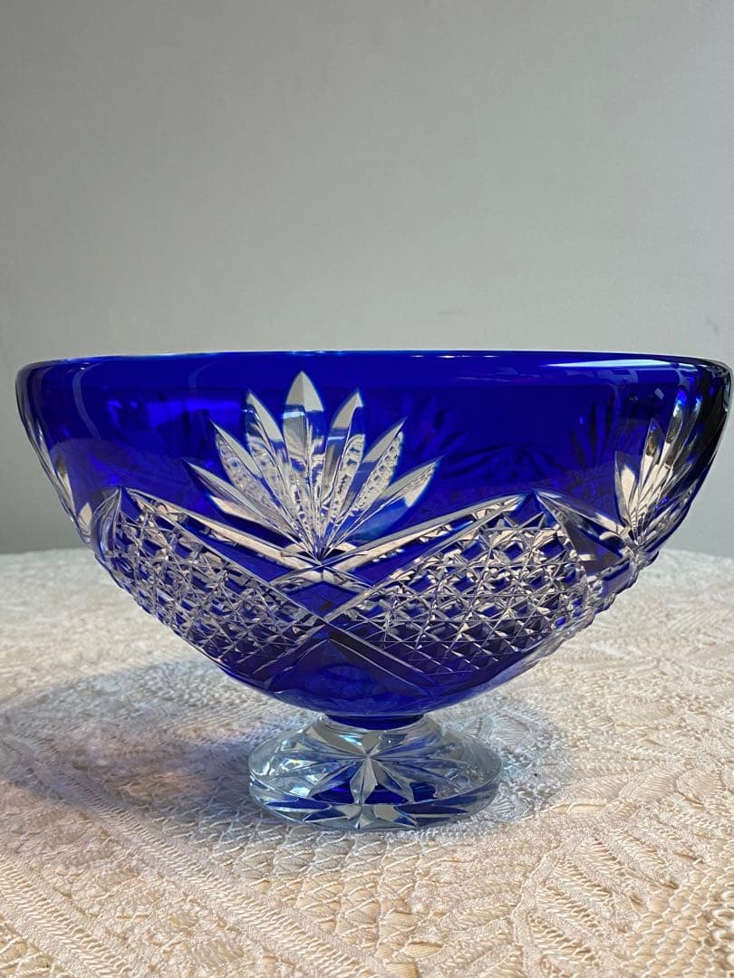 ヴァルサンランベール　カットが美しいクリスタル　ボウル