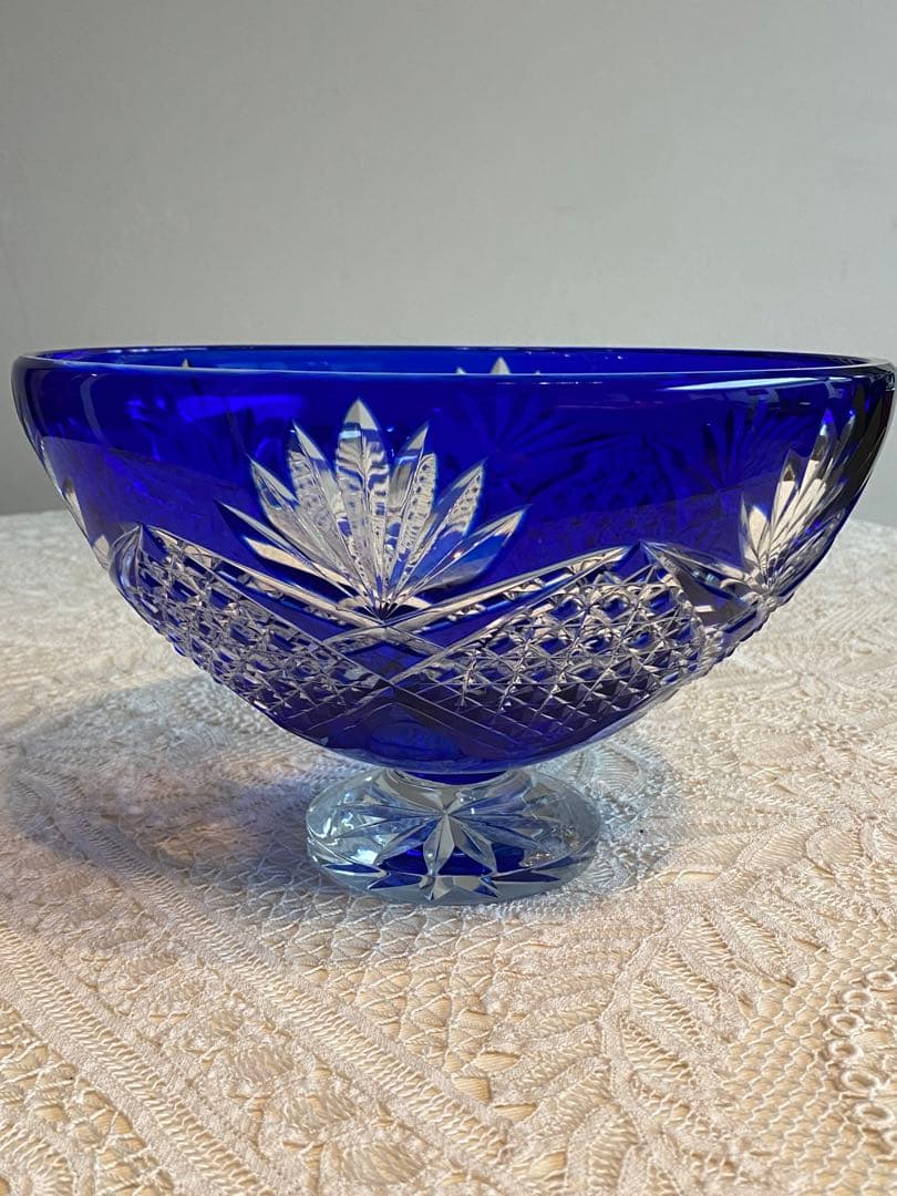 ヴァルサンランベール　カットが美しいクリスタル　ボウル