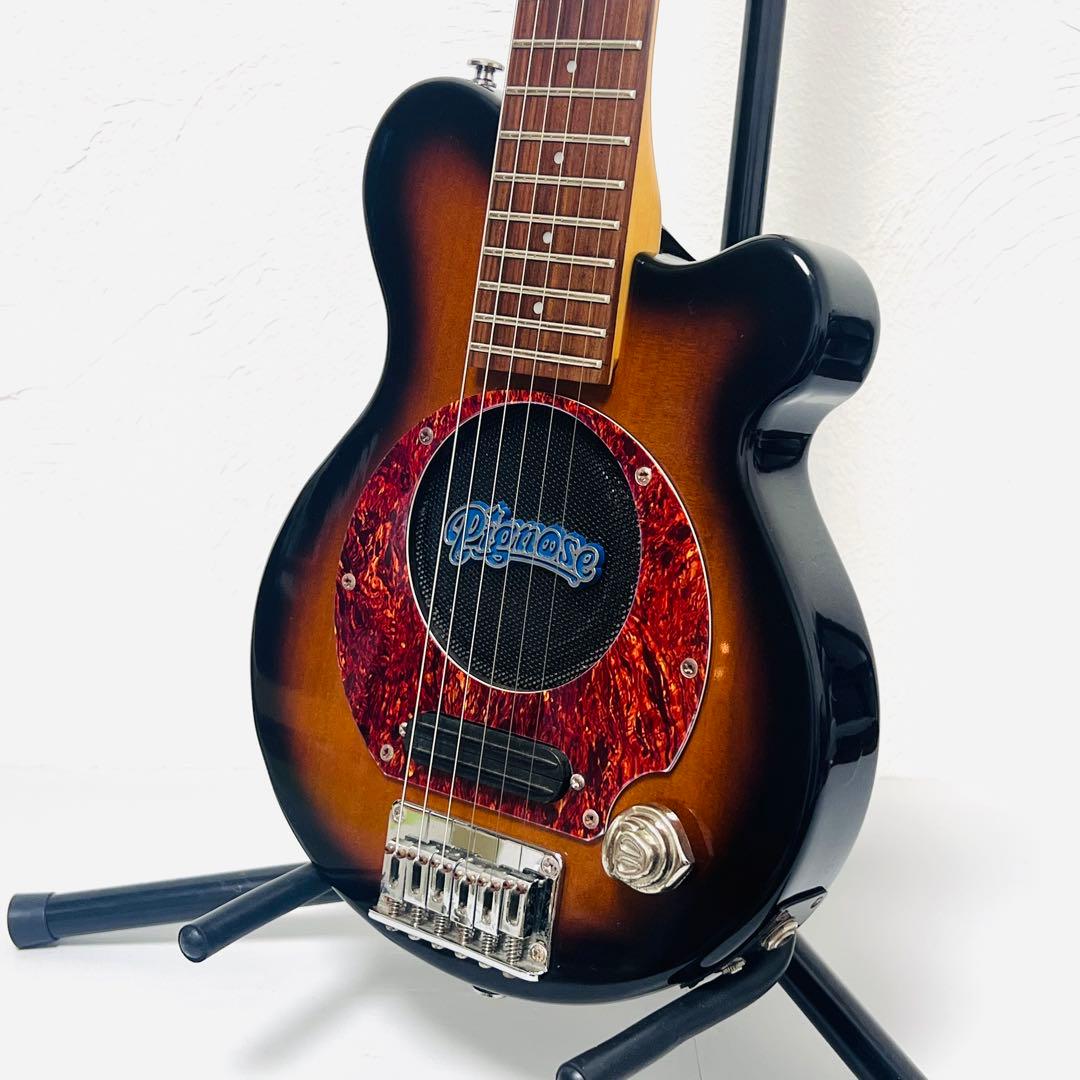 人気 ピグノーズ エレキギター PGG100 サンバースト メンテナンス済み