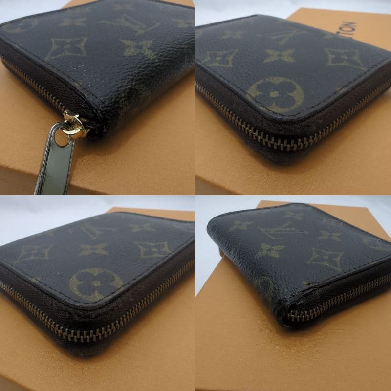 LOUISVUITTON ルイヴィトン モノグラム ケース パース ジップ