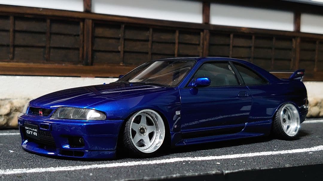 1/24 タミヤ スカイライン R33 GT-R 完成品