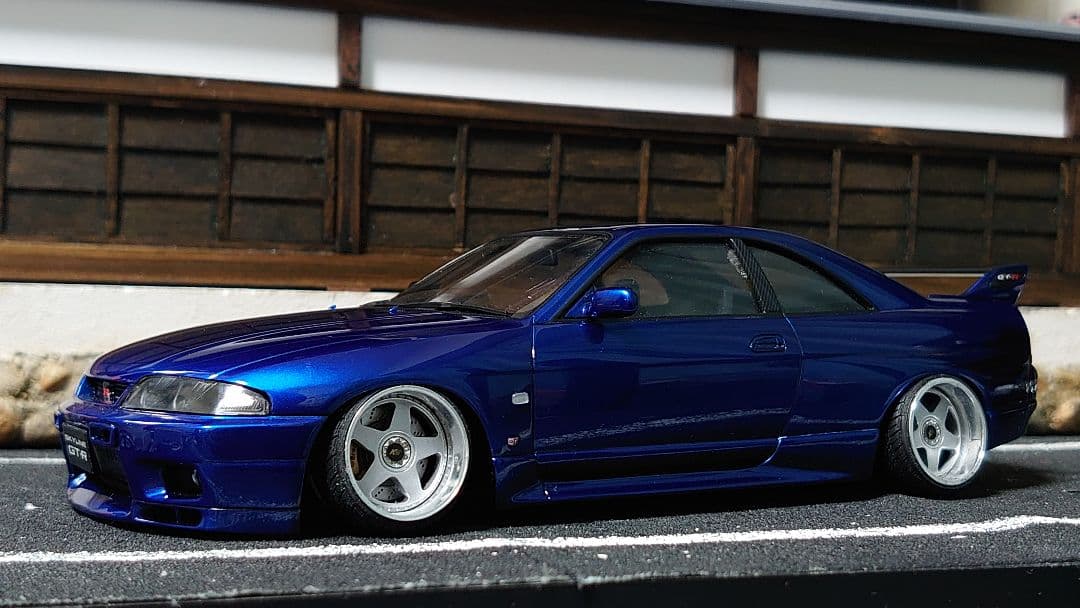 1/24 タミヤ スカイライン R33 GT-R 完成品
