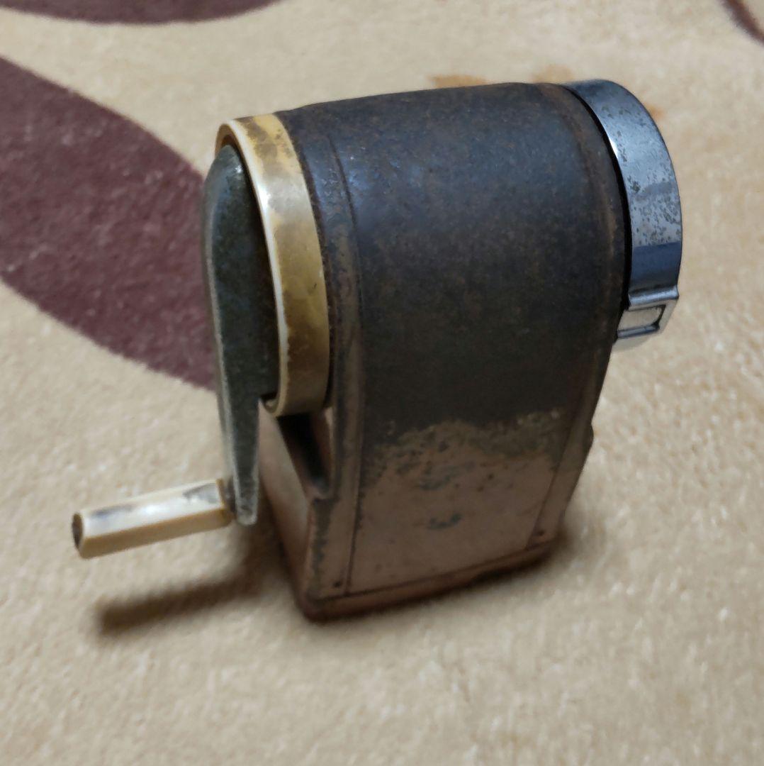 【価格相談可】昭和レトロ 手動鉛筆削り MAX　金属製