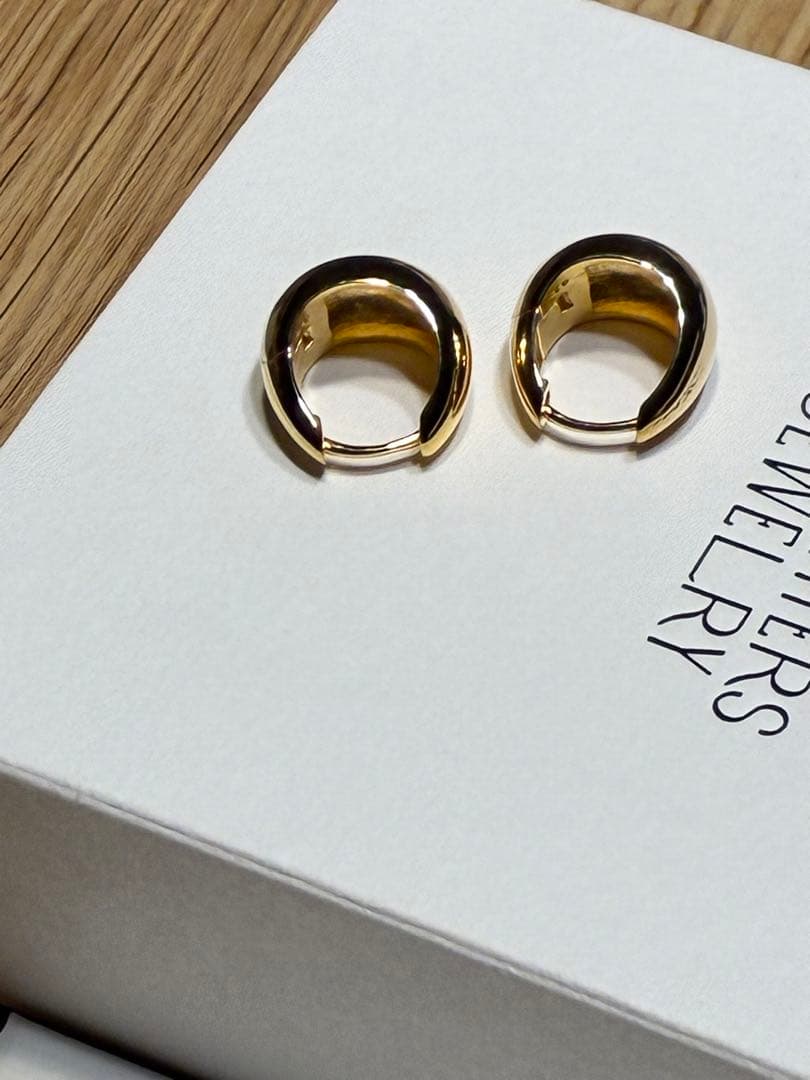 DAUGHTERS JEWELRY Dewy hoopピアス