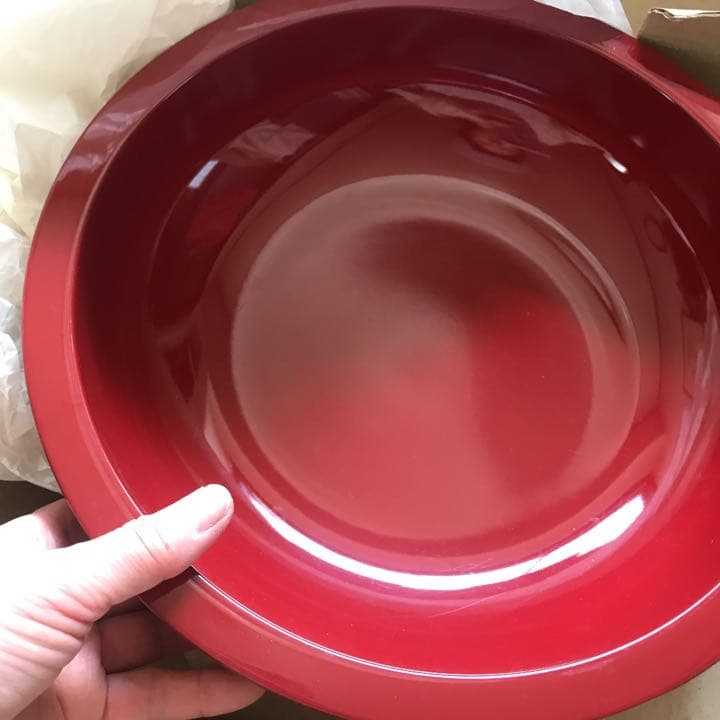 こね鉢 総朱　蕎麦