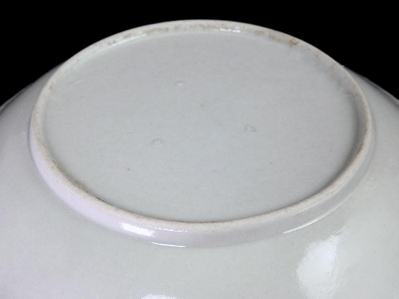 古伊万里　色絵　花に唐草の図　6寸半皿　江戸期　C058AS-CSz