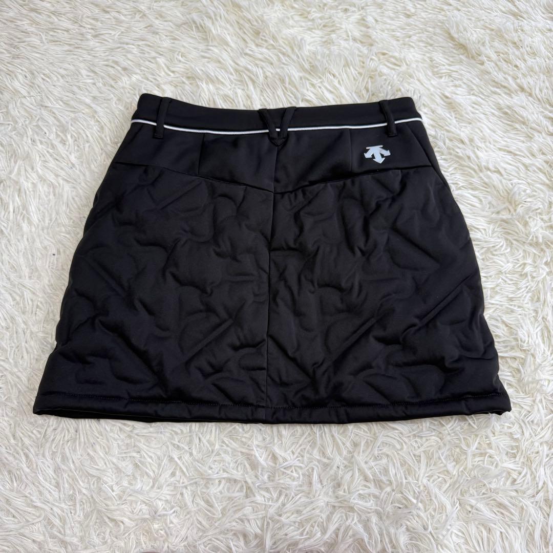 【デサントゴルフ】美品 セットアップ ダウン ブラック Mサイズ レディース