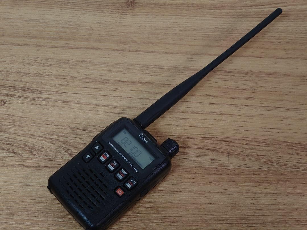 ICOM IC-R6 受信改造済み クローニングソフト等セット