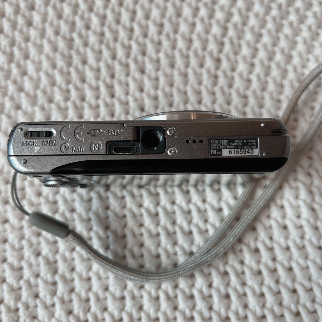 SONY DSC-WX100 コンパクトデジタルカメラ　ソニー　デジカメ