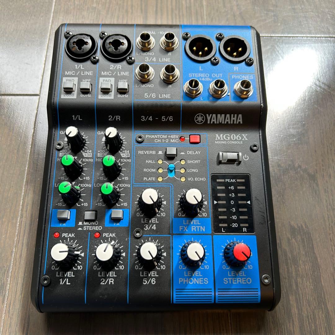 Yamaha MG06X ミキサー