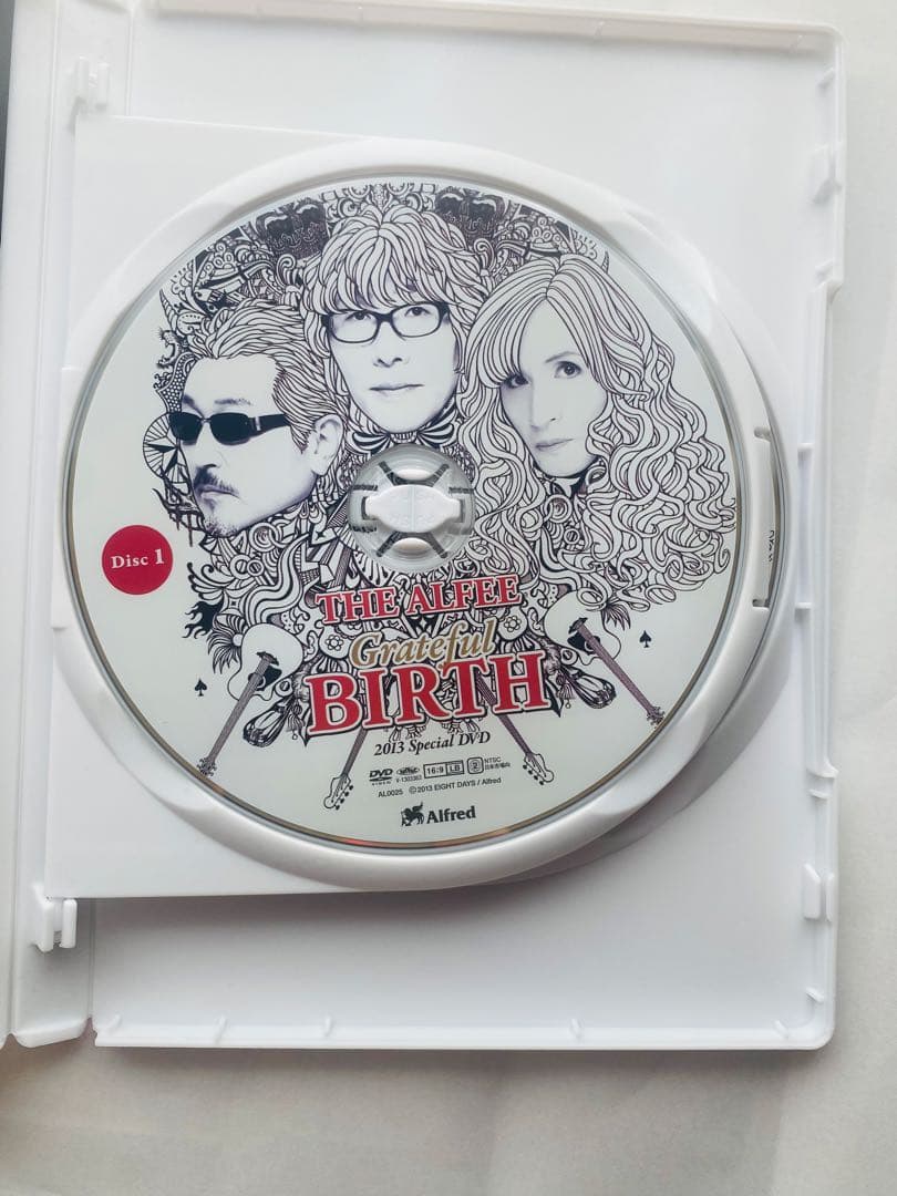 THE ALFEE Grateful Birth 2枚組DVD
