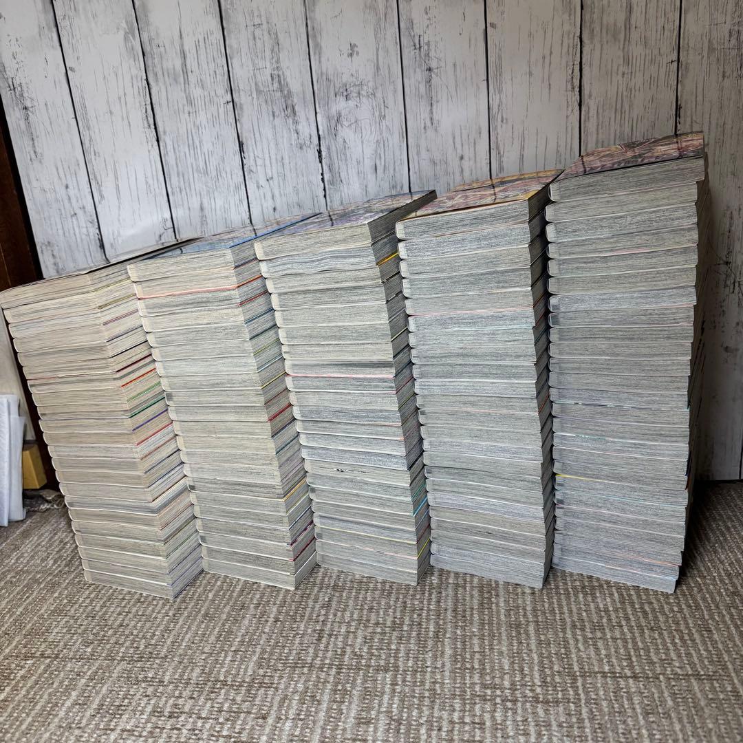 全巻初版 ワンピース 1巻～113巻 ●帯、冊子、はがき● 全巻セット