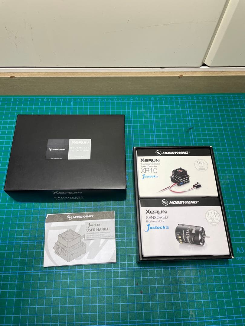 XERUN XR10 ブラシレス ESC モーターセット