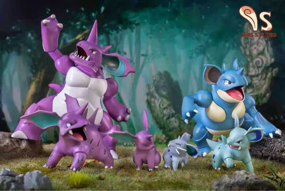 ニドラン・ニドリーノ・ニドキング フィギュアセット