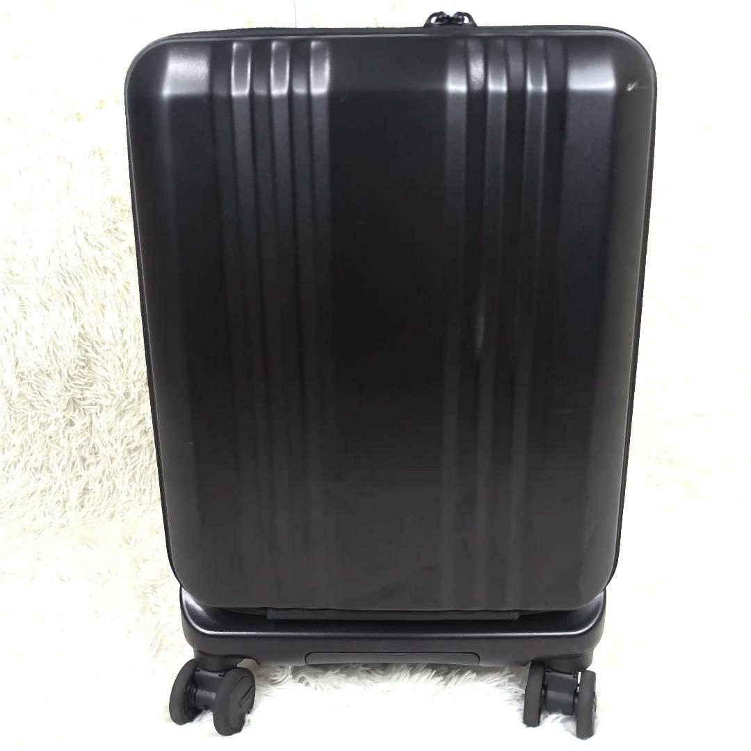 ✨極美品✨ アジアラゲージ デカかるedge キャリーケース 4輪 機内持込 黒