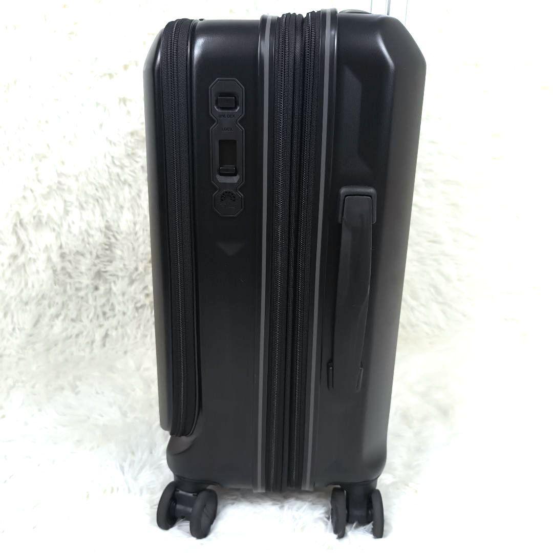 ✨極美品✨ アジアラゲージ デカかるedge キャリーケース 4輪 機内持込 黒