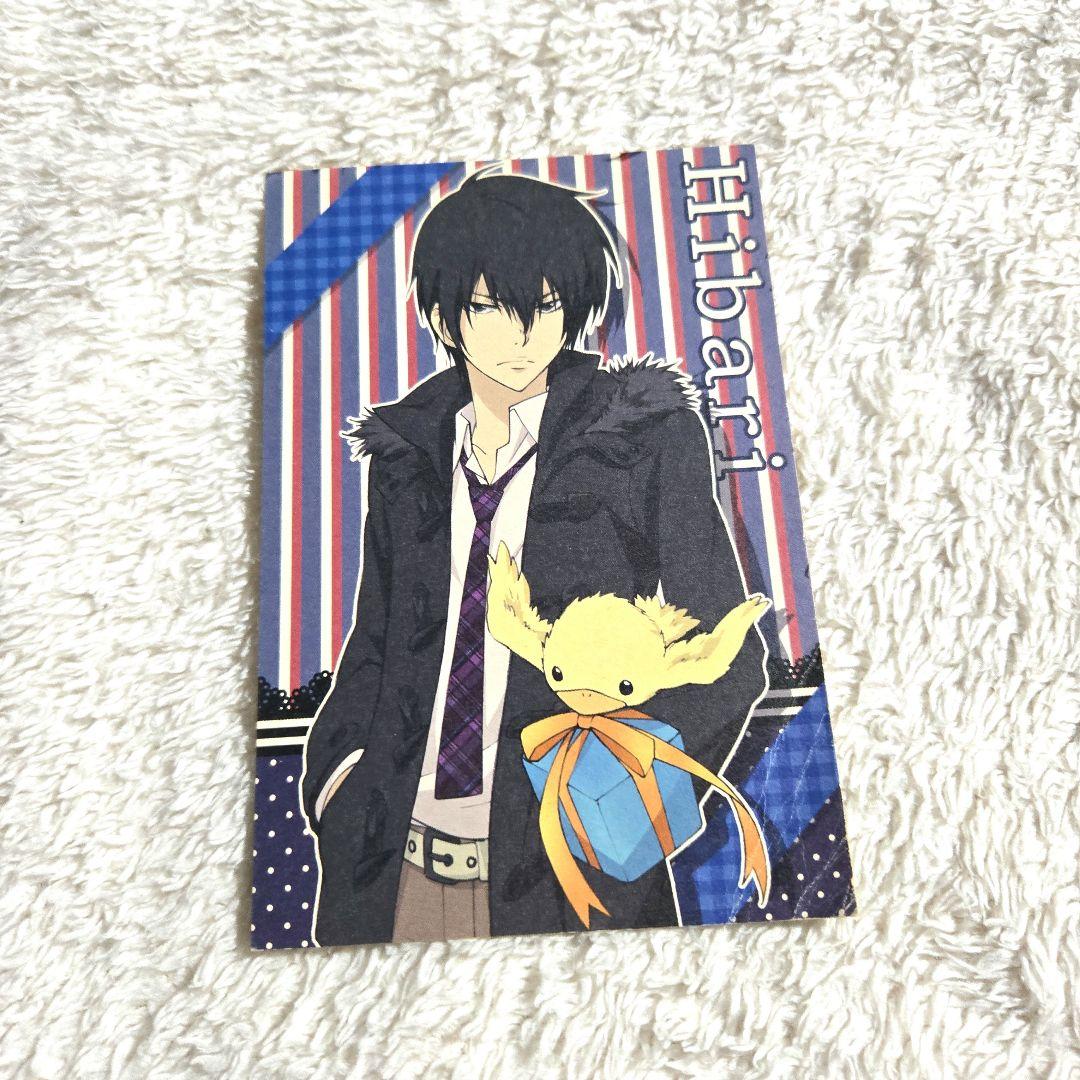 希少 家庭教師ヒットマンREBORN リボアニ ポストカード 雲雀恭弥