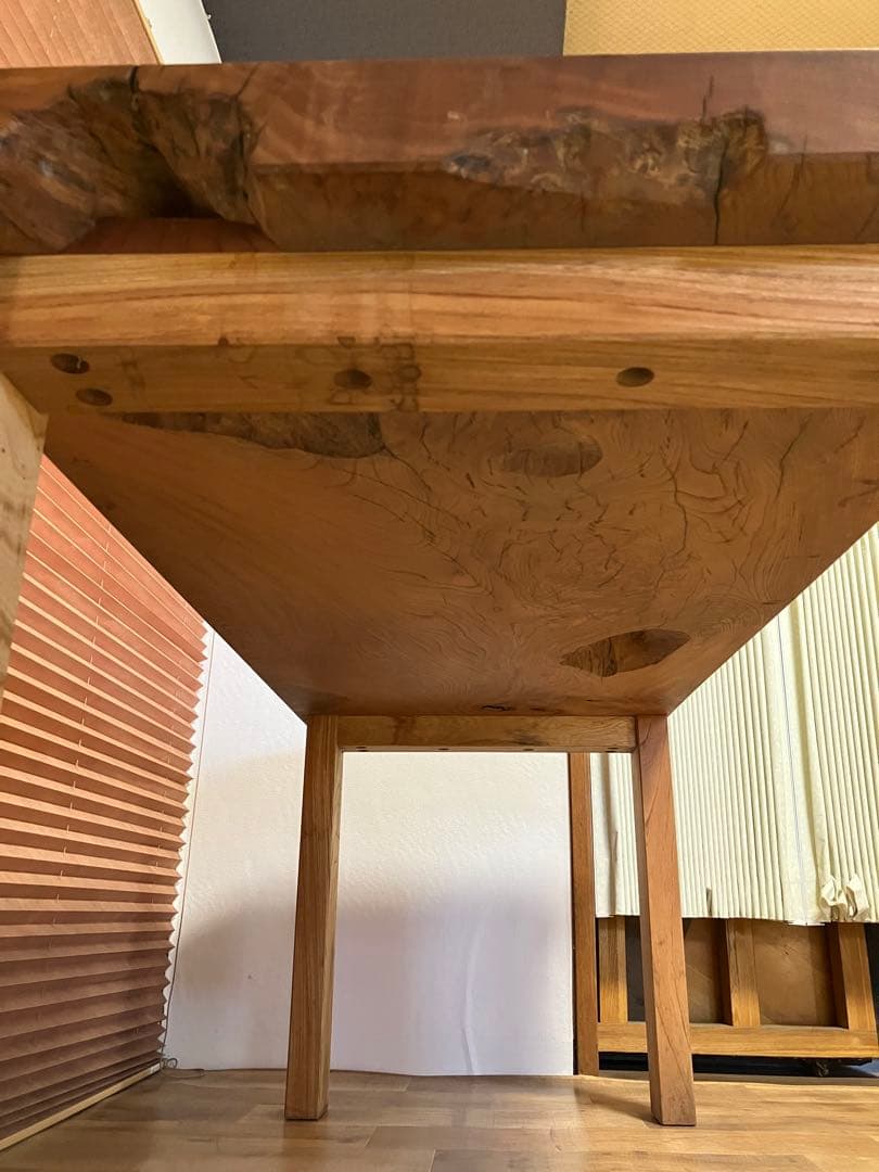 欅　ケヤキ　けやき　無垢　ダイニングテーブル　テーブル