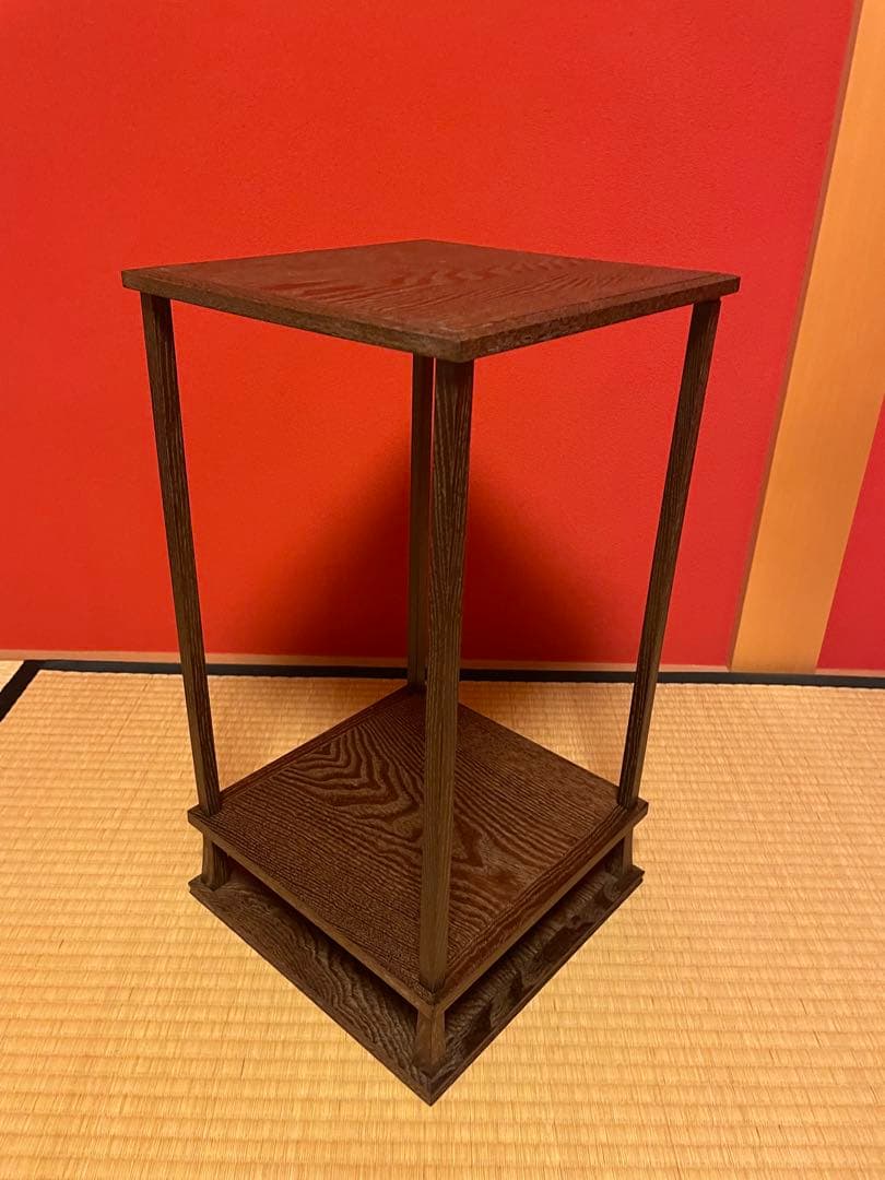 桑棚　蝋引き仕上げ