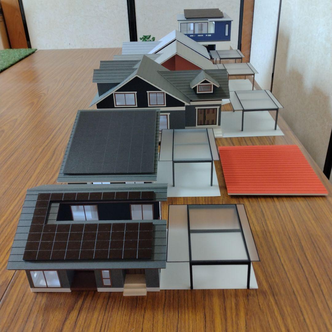 100分の1，2階建て内外模型 No.97『バルコニーでBBQ！！』