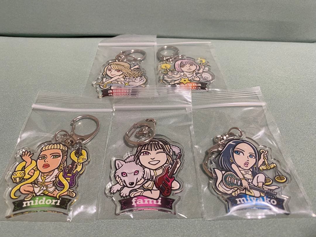 LOVEBITES アクリルキーホルダー 全5種