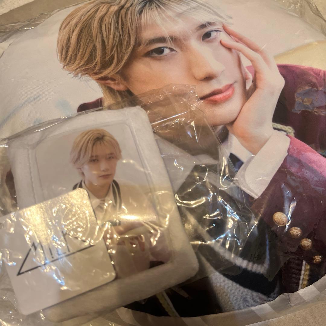 M!LK　山中柔太朗　クッション　パスケース（トレカ付）2点セット