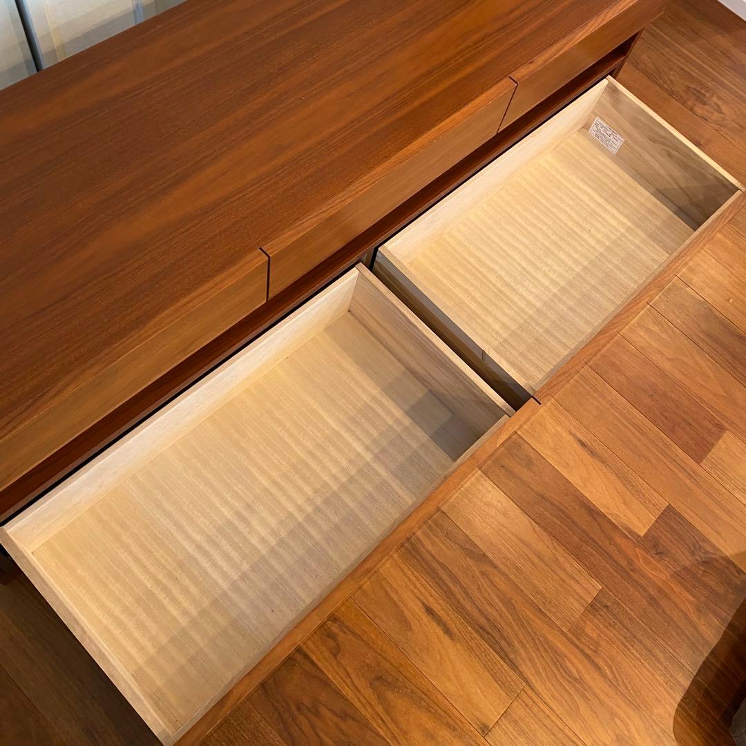 ACTUS アクタス　テレビボード　テレビ台　木目　ブラウン　茶色　高級家具