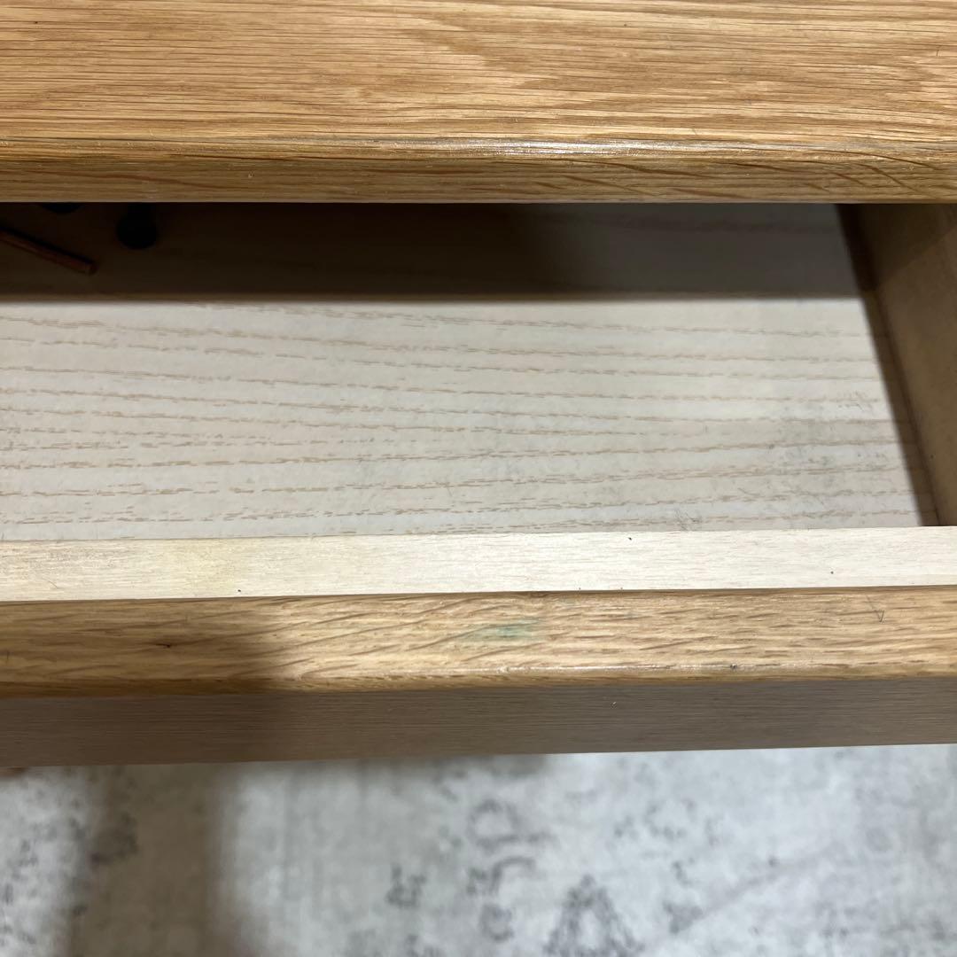 【値下げしました】無印良品　オーク材　デスク