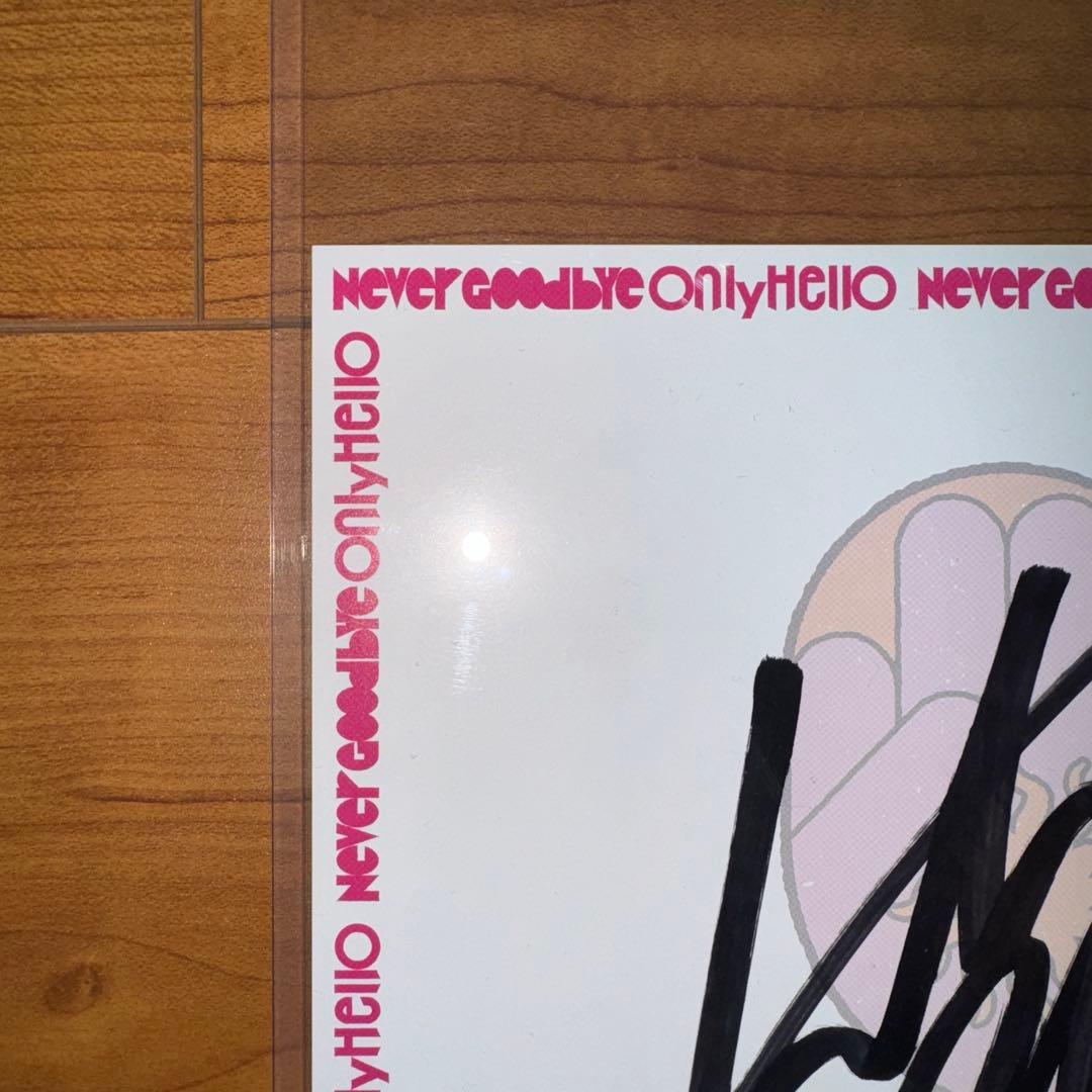 イナバサラス INABA/SALAS サイン色紙 稲葉浩志 イナサラ B’z