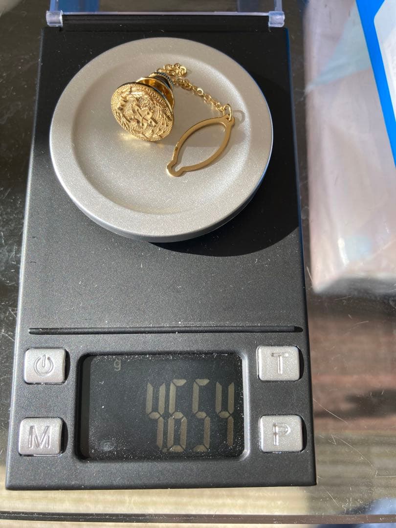 櫻友会会員章　自衛隊　高等工科学校　純銀金張　桜友会