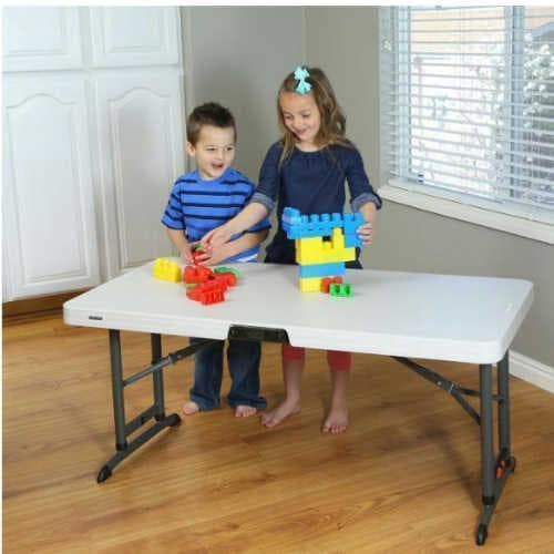 数量限定　LIFETIME 折り畳みテーブル 4人用 ライフタイム