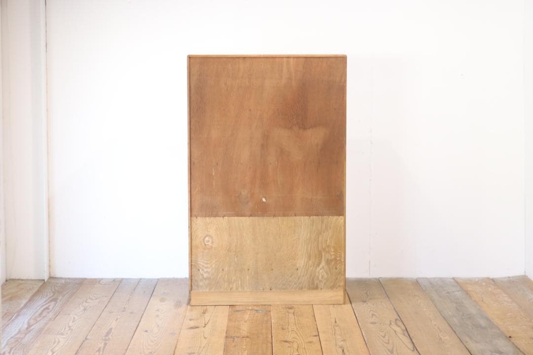 レトロ キャビネット 戸棚 本箱 収納 ラック 引き出し 抽斗 2杯 木製