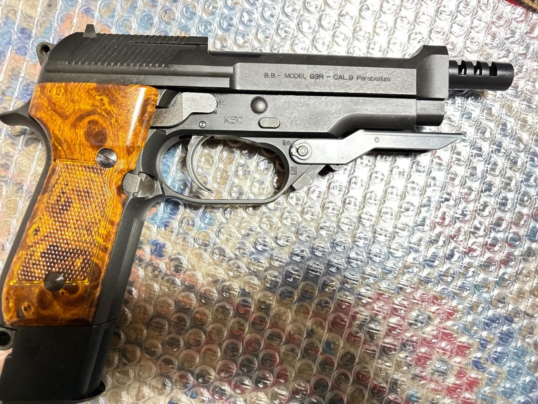 KSC セミ/フル/3点バースト ガスブローバック M93R-AG 1st HW